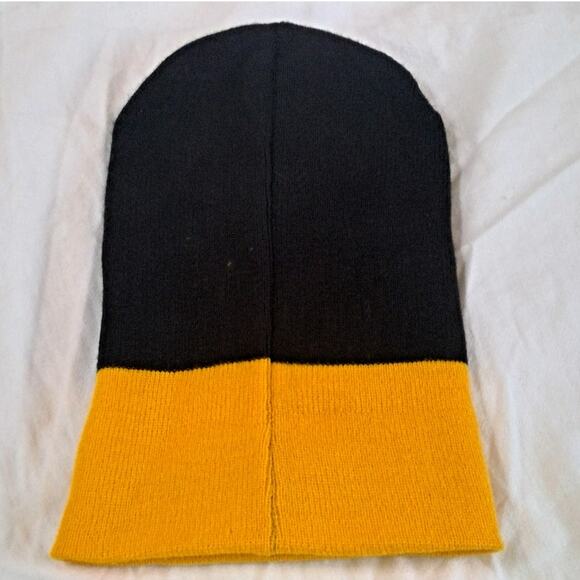 Continental Yellow/Black Beanie Knit Sock Hat Cap America ROAD RACING GRAND PRIX - Picture 3 of 7